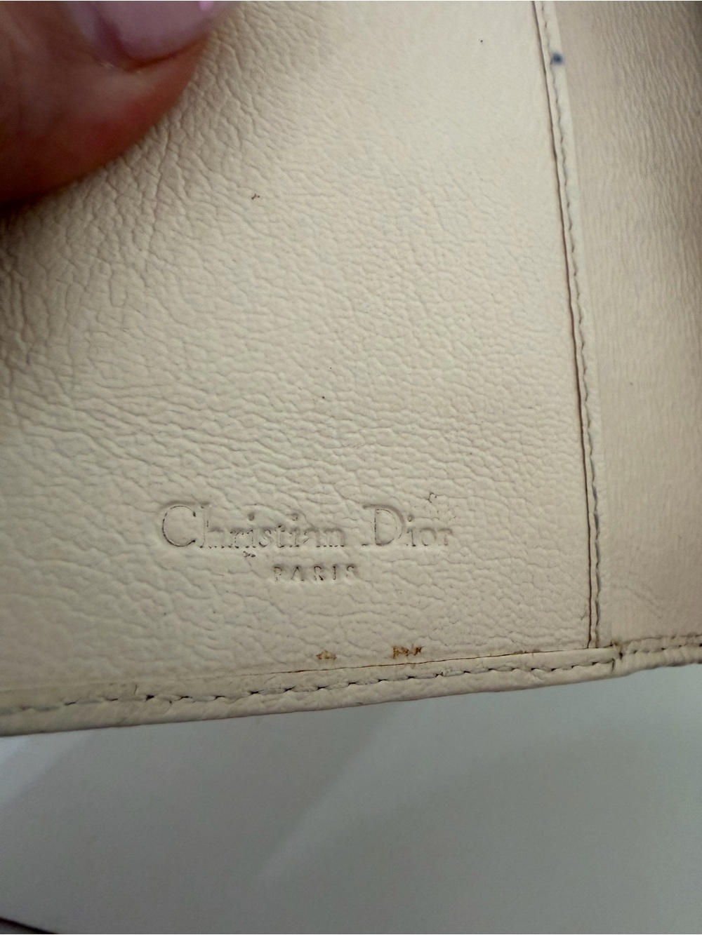 Dior Floral Embroidered Wallet - Picture 6 of 8